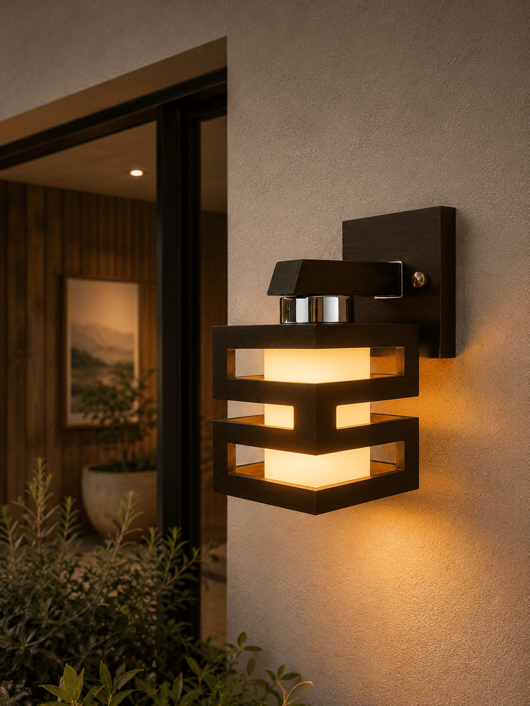Aplique de Muro Geométrico 1 Luz