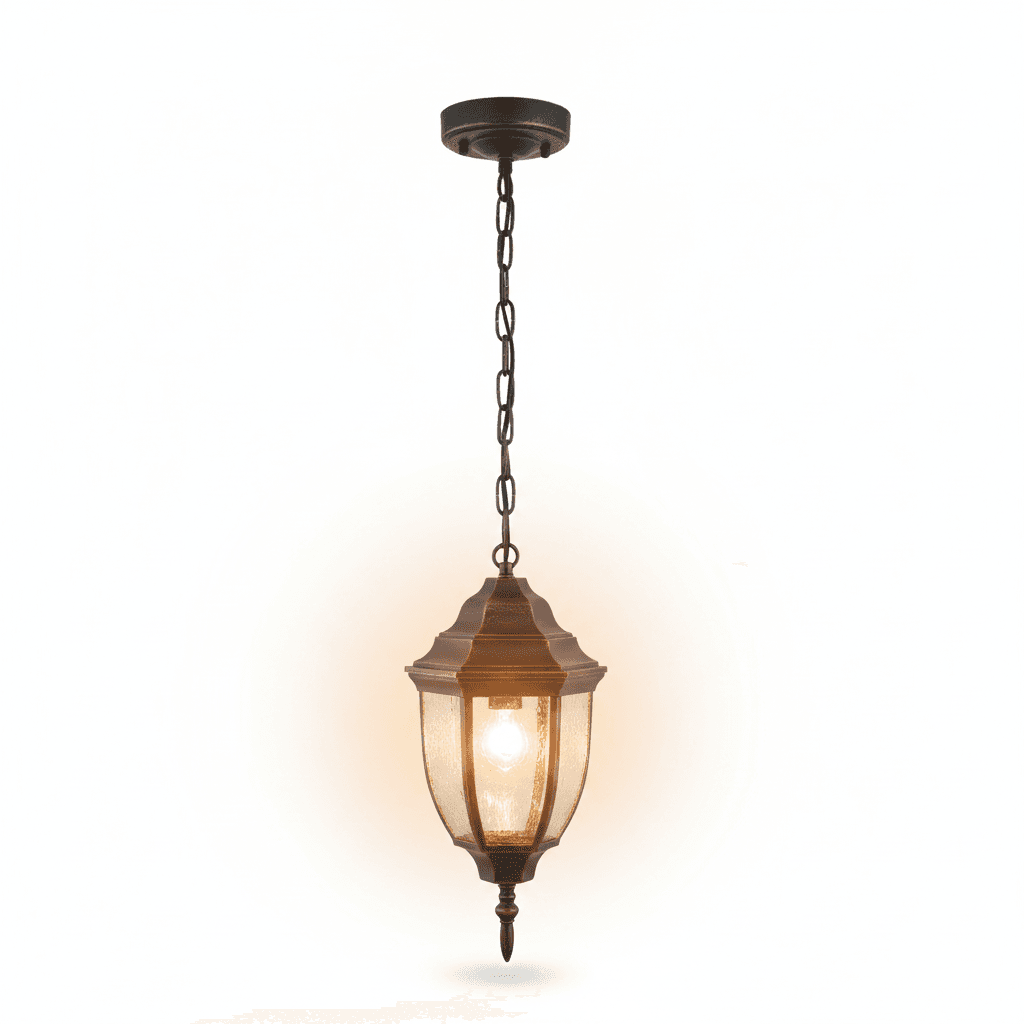 Farol Colgante Pagoda Envejecido