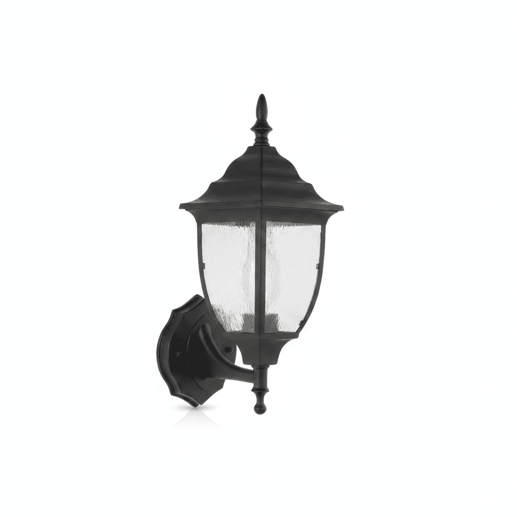 Farol Mural Pagoda Negro