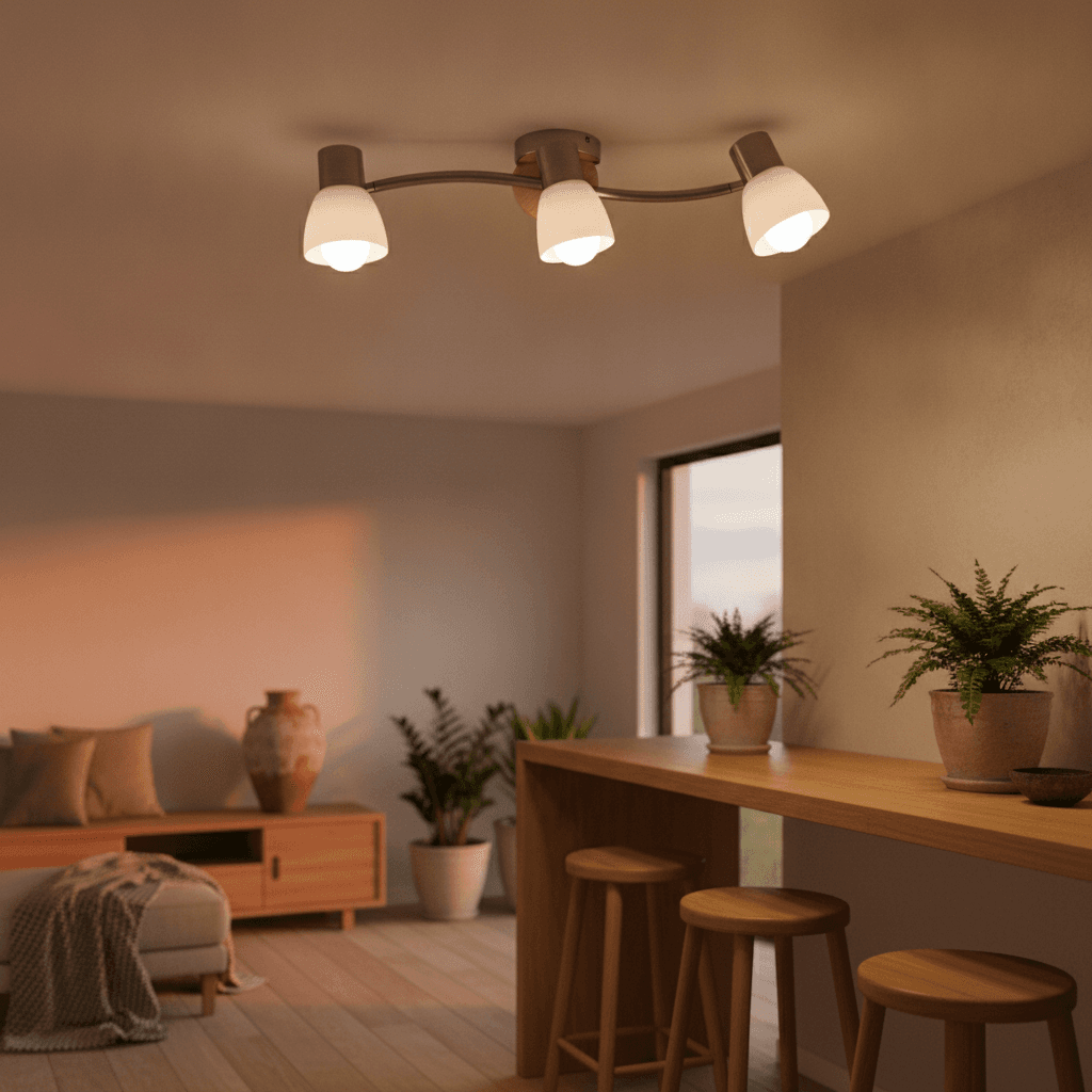 Foco Fumé 3 Luces
