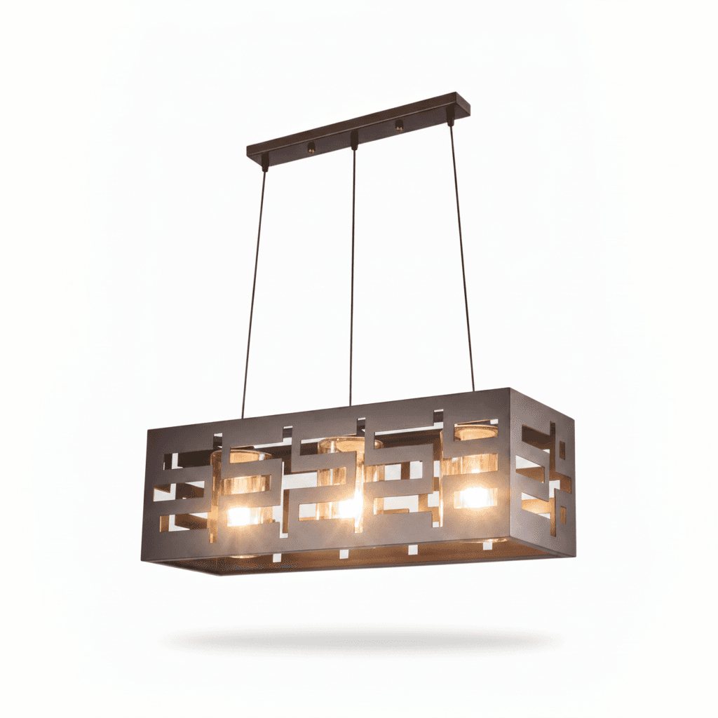 Lámpara Colgante Vintage 3 Luces