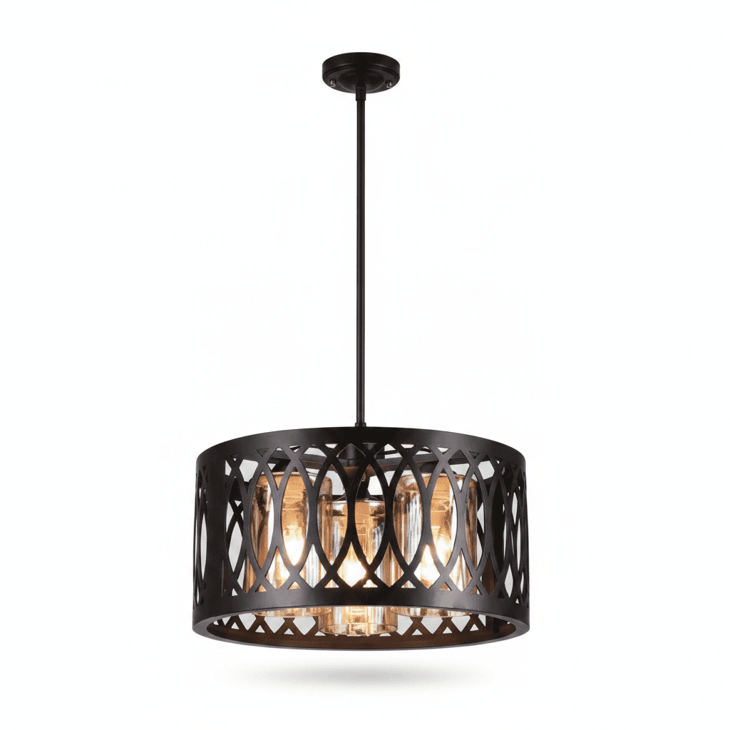 Lámpara Colgante Vintage 3 Luces