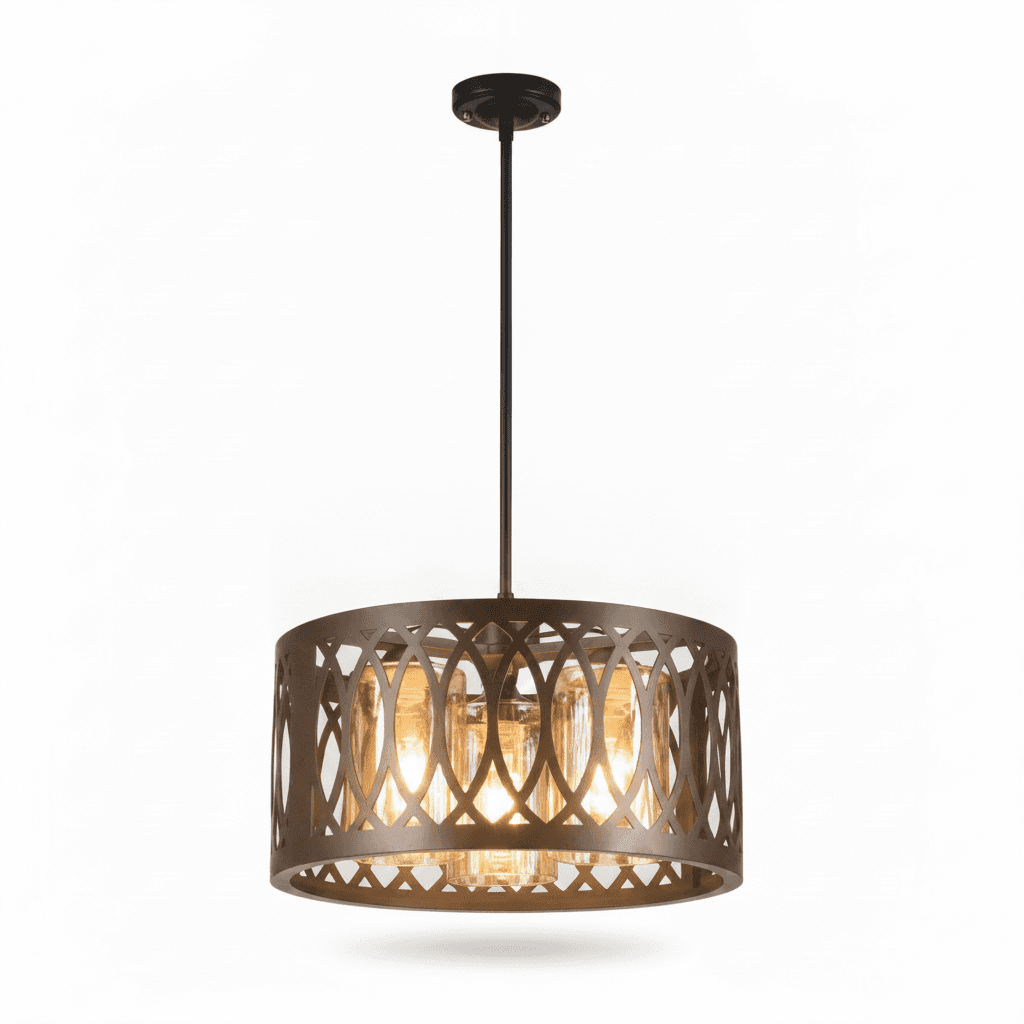Lámpara Colgante Vintage 3 Luces
