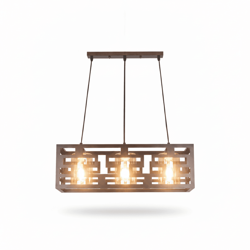 Lámpara Colgante Vintage 3 Luces