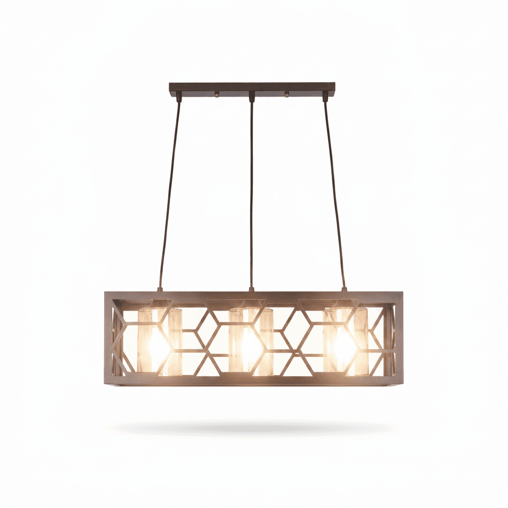 Lámpara Colgante Vintage 3 Luces